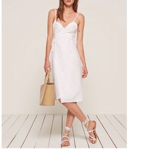 Reformation Cruz Wrap Dress